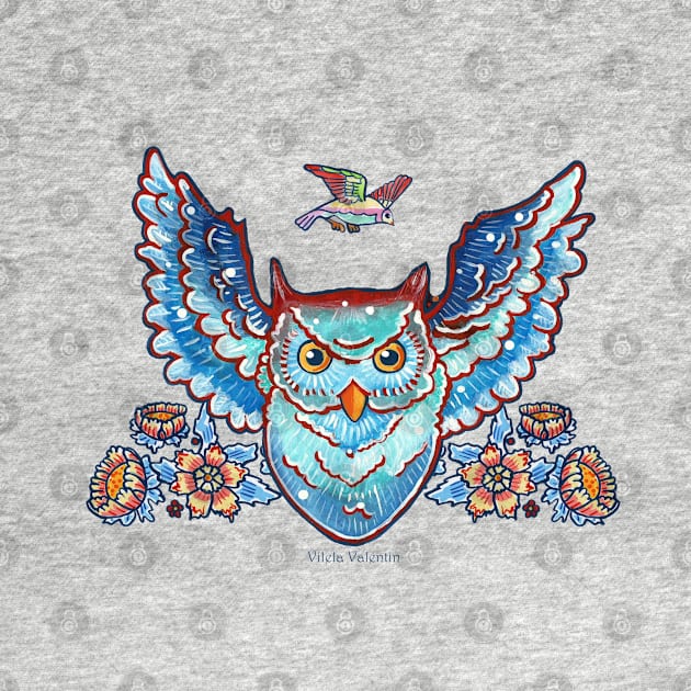 The Owl and the Bird by Vilela Valentin